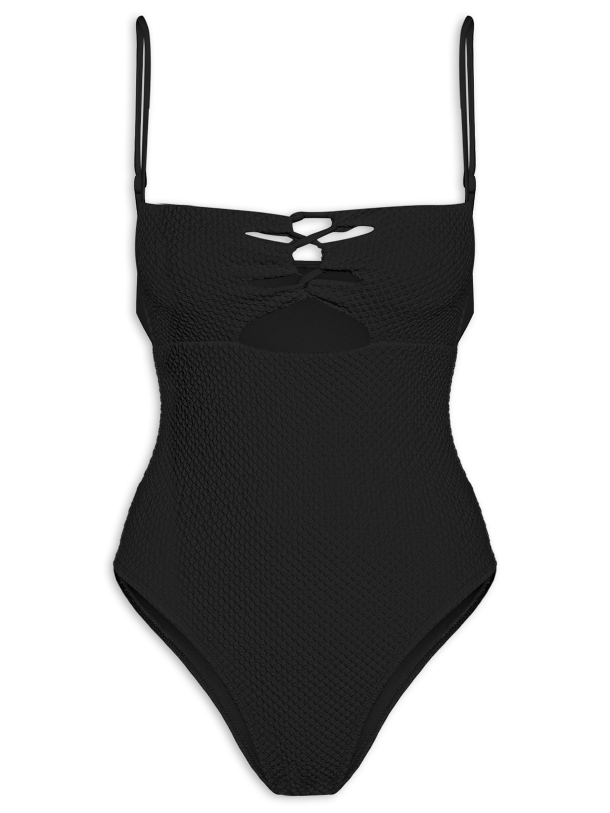 Maiô Especial Textura Liso - Preto