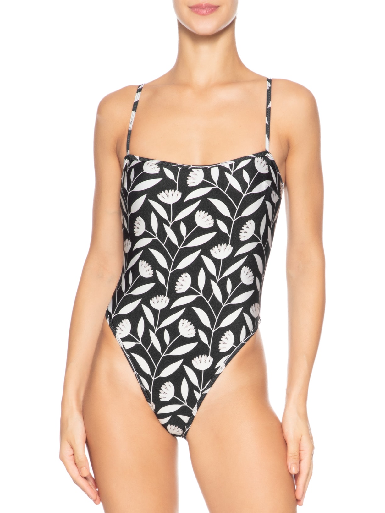 Maiô Estampado Preto Mktbeach