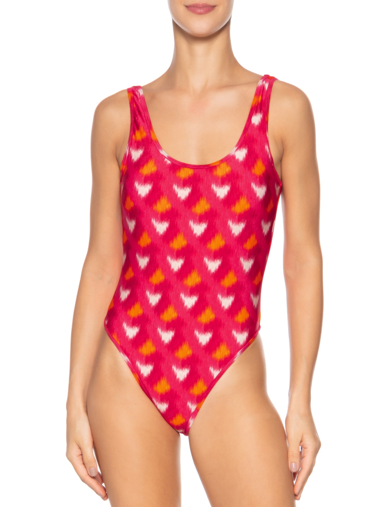 Maiô Estampado Rosa Mktbeach