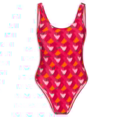 Maiô Estampado - Rosa