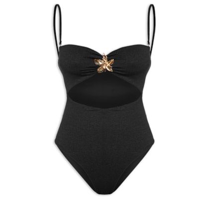 Maiô Fivela Surreal - Preto