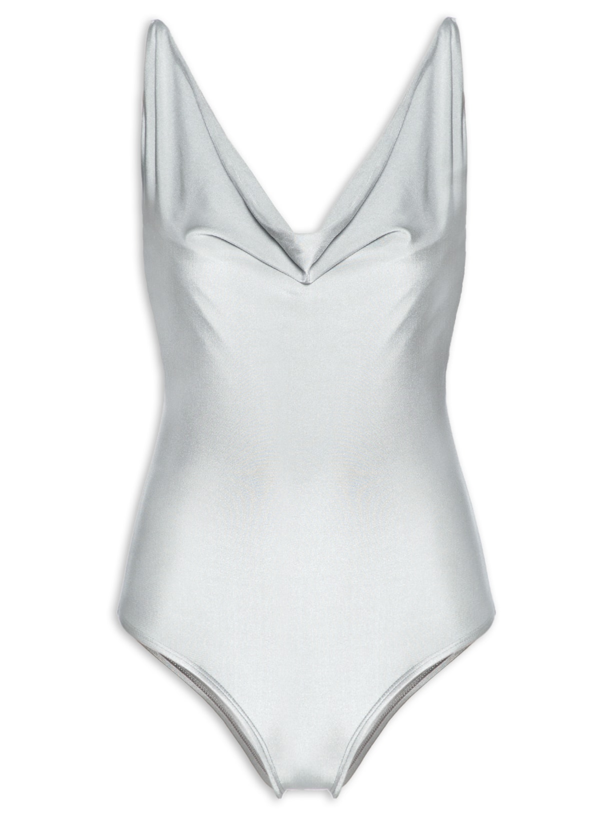 Maiô Halter Degagê - Prata