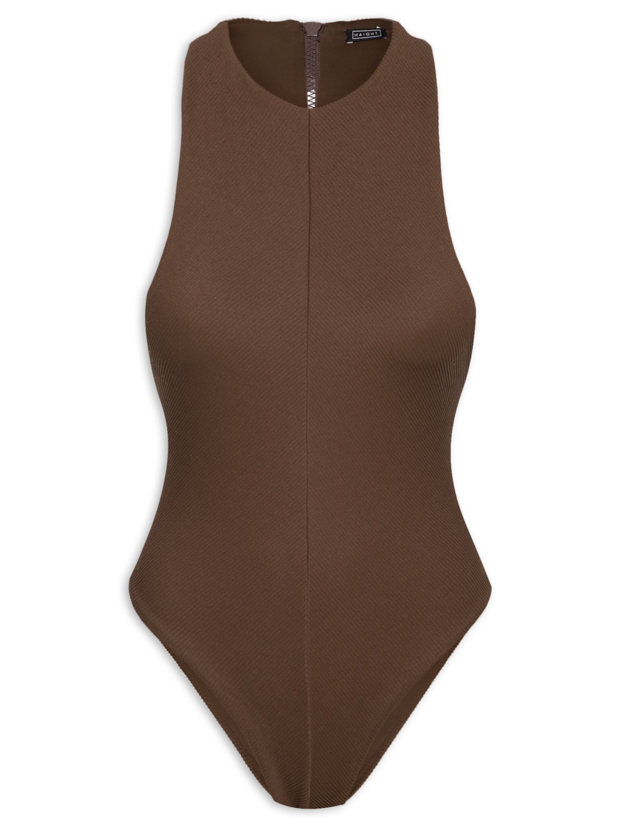 Maiô Helena Nervura - Marrom