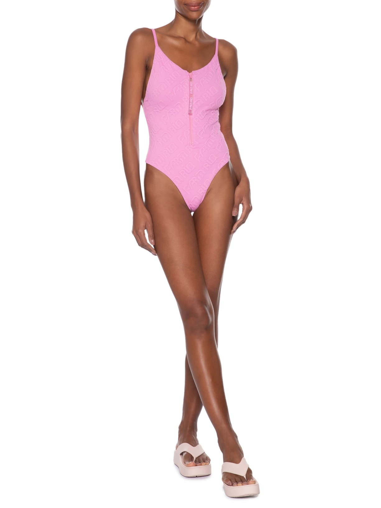 Maio Jacquard Rosa Farm Praia