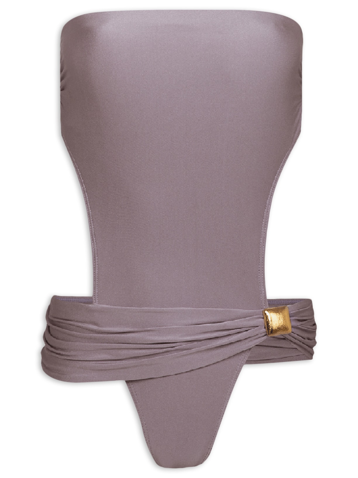 Maiô Kieza Scarlet BR Cinza Vix