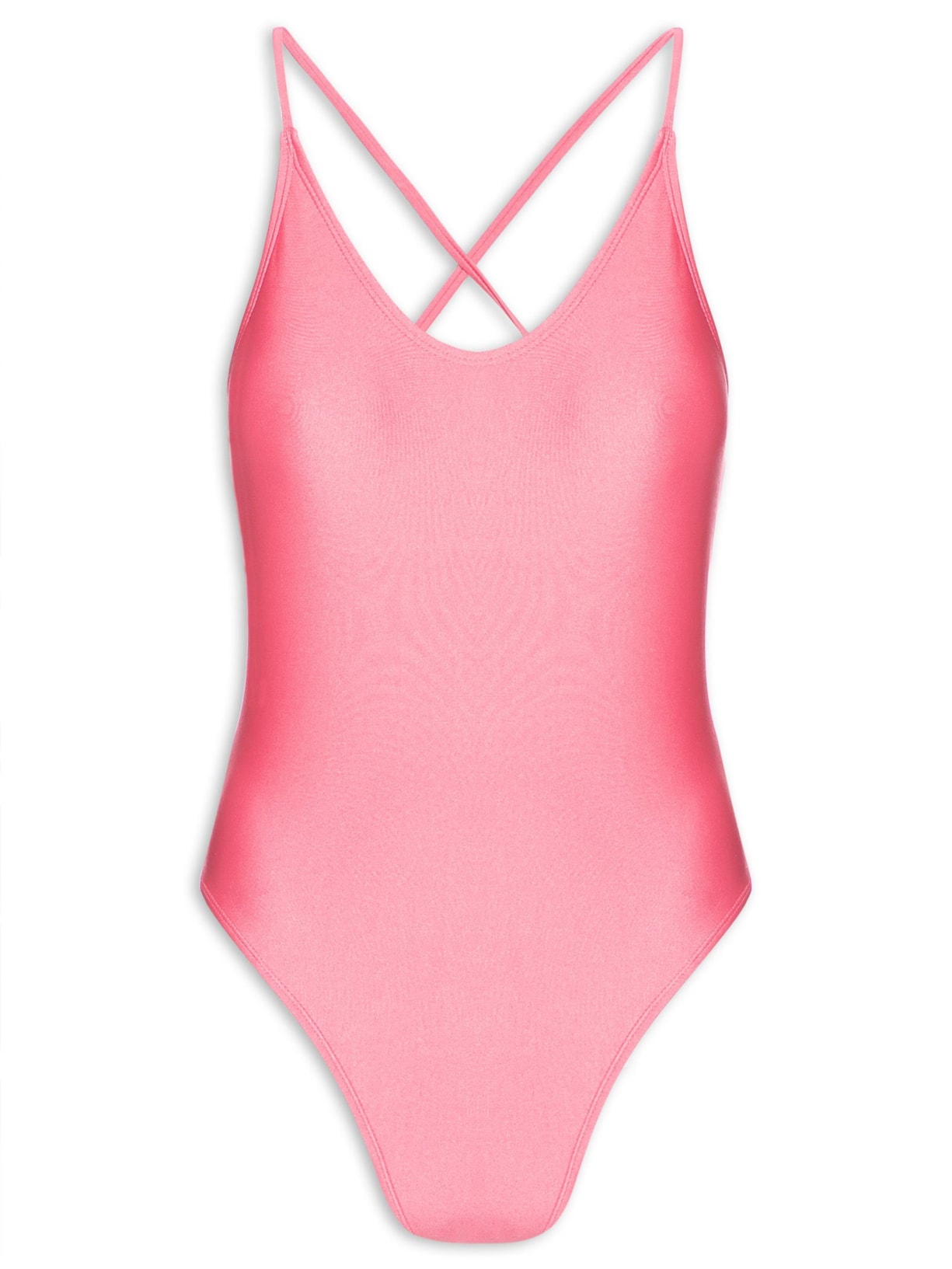 Maiô Liso Cavado - Rosa