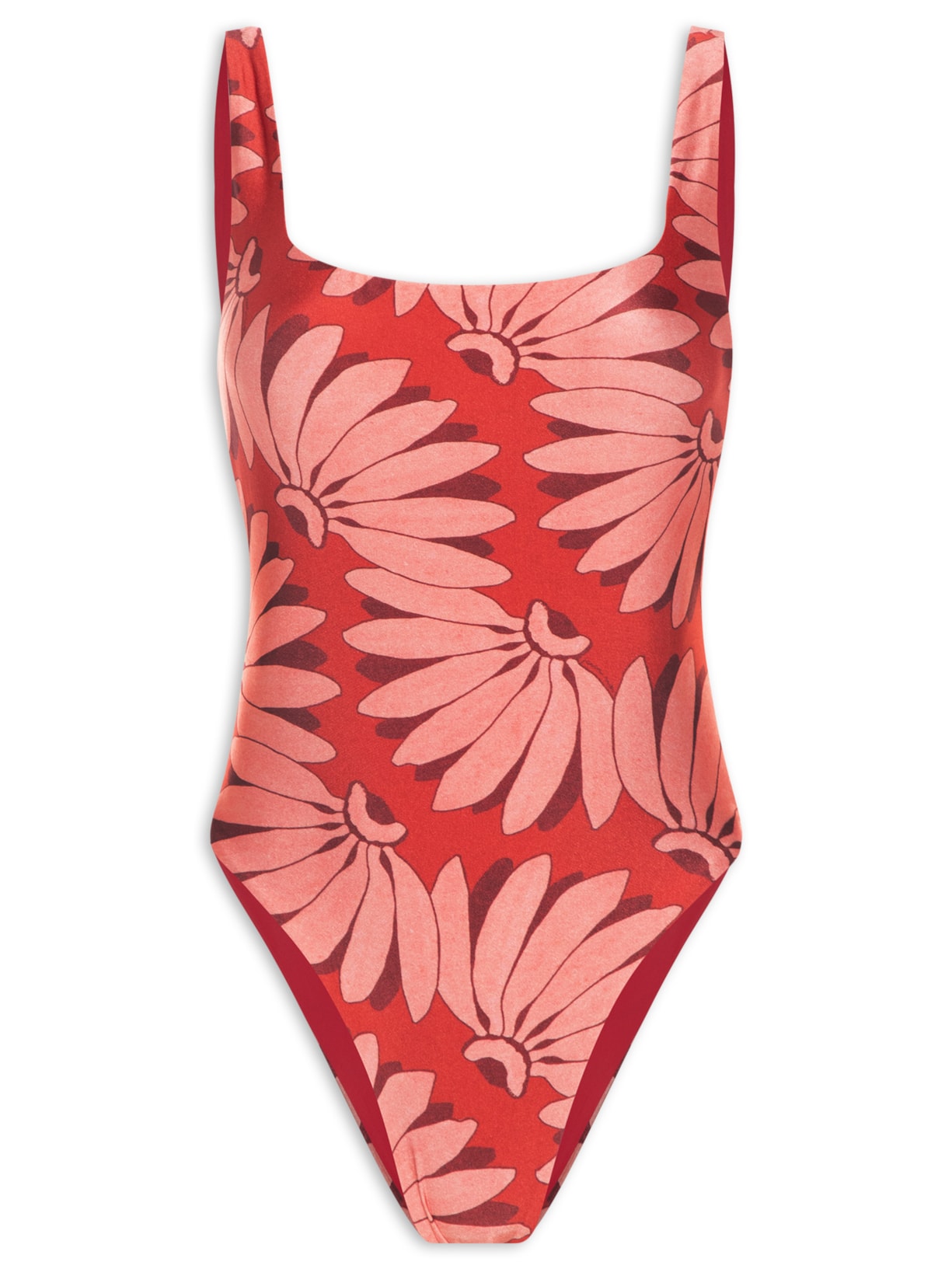 Maiô Localizado Copacabana Cavado - Vermelho