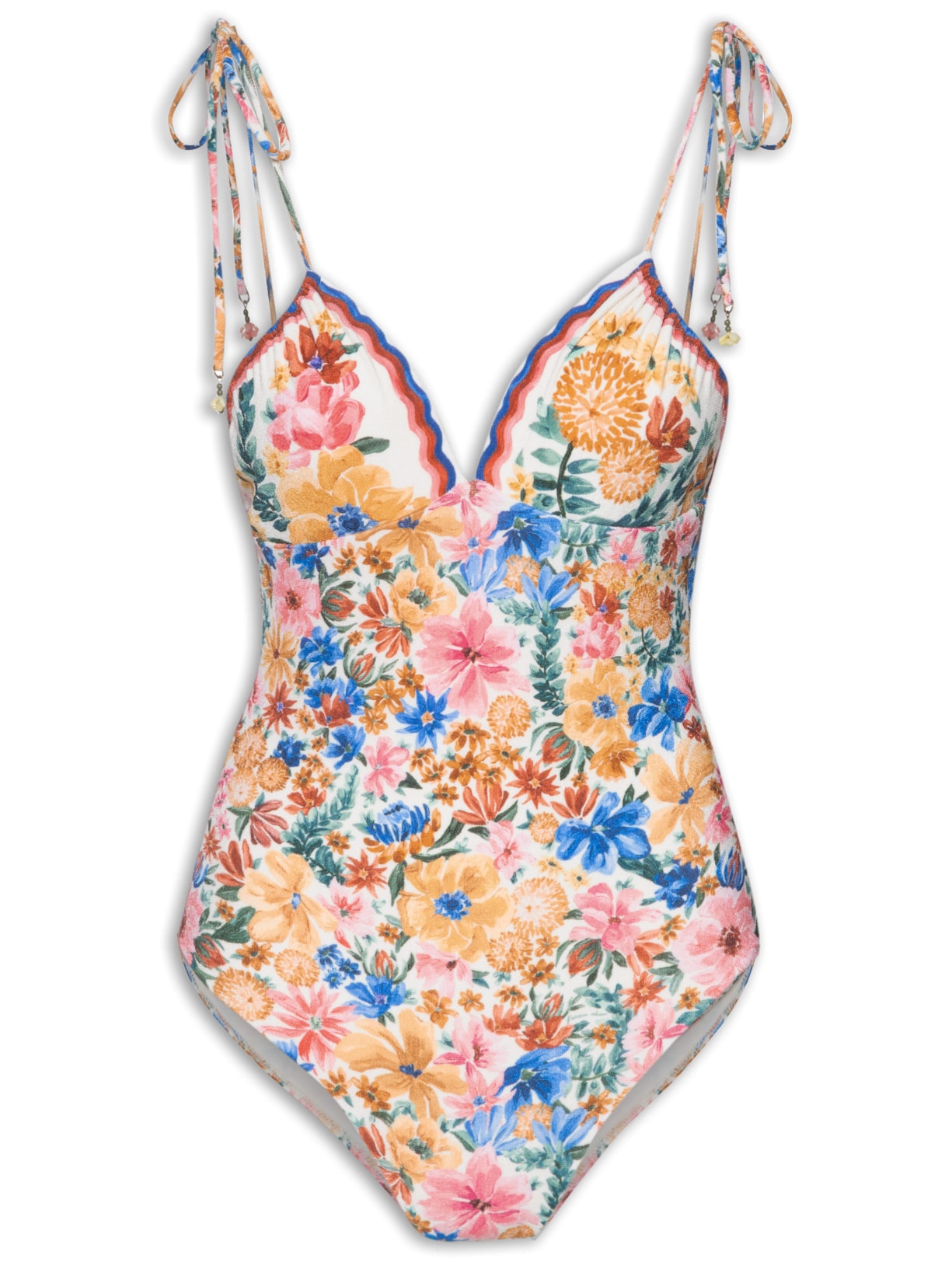 Maiô Localizado Floraline - Rosa