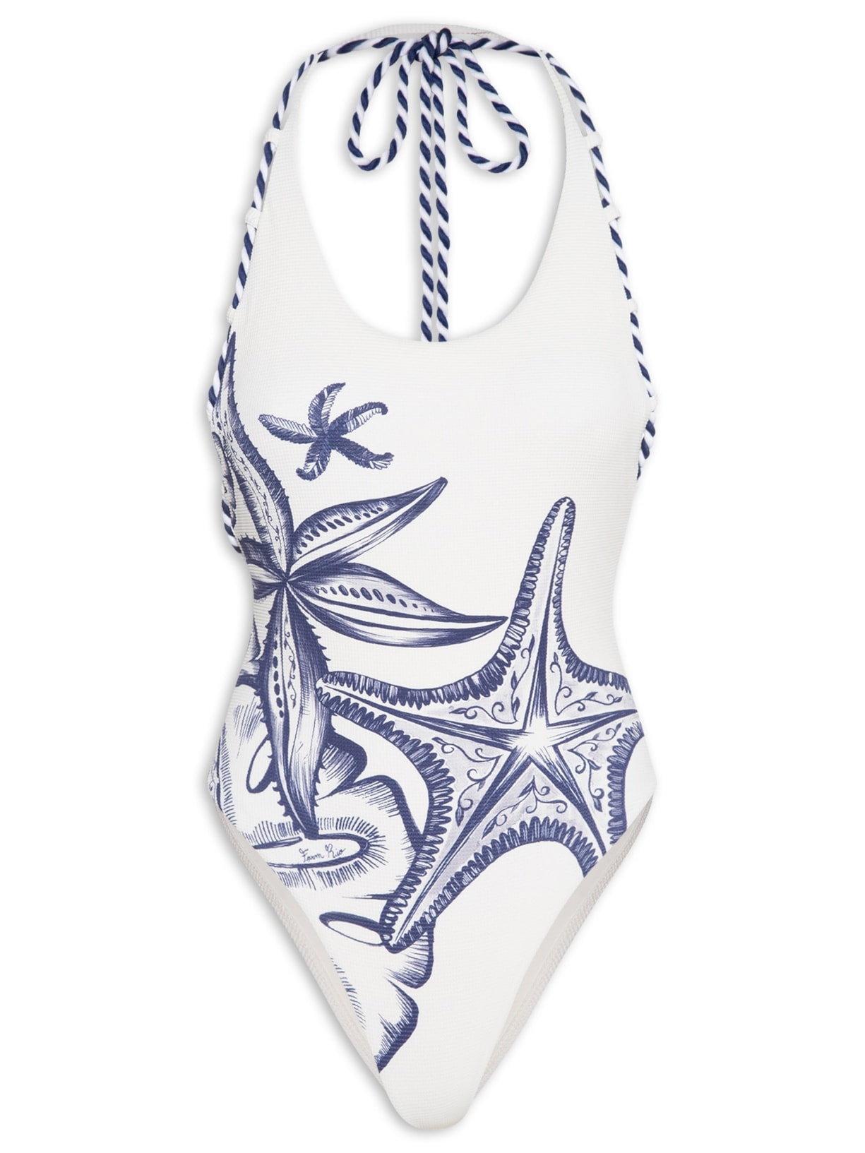 Maiô Localizado Mar De Estrelas - Branco