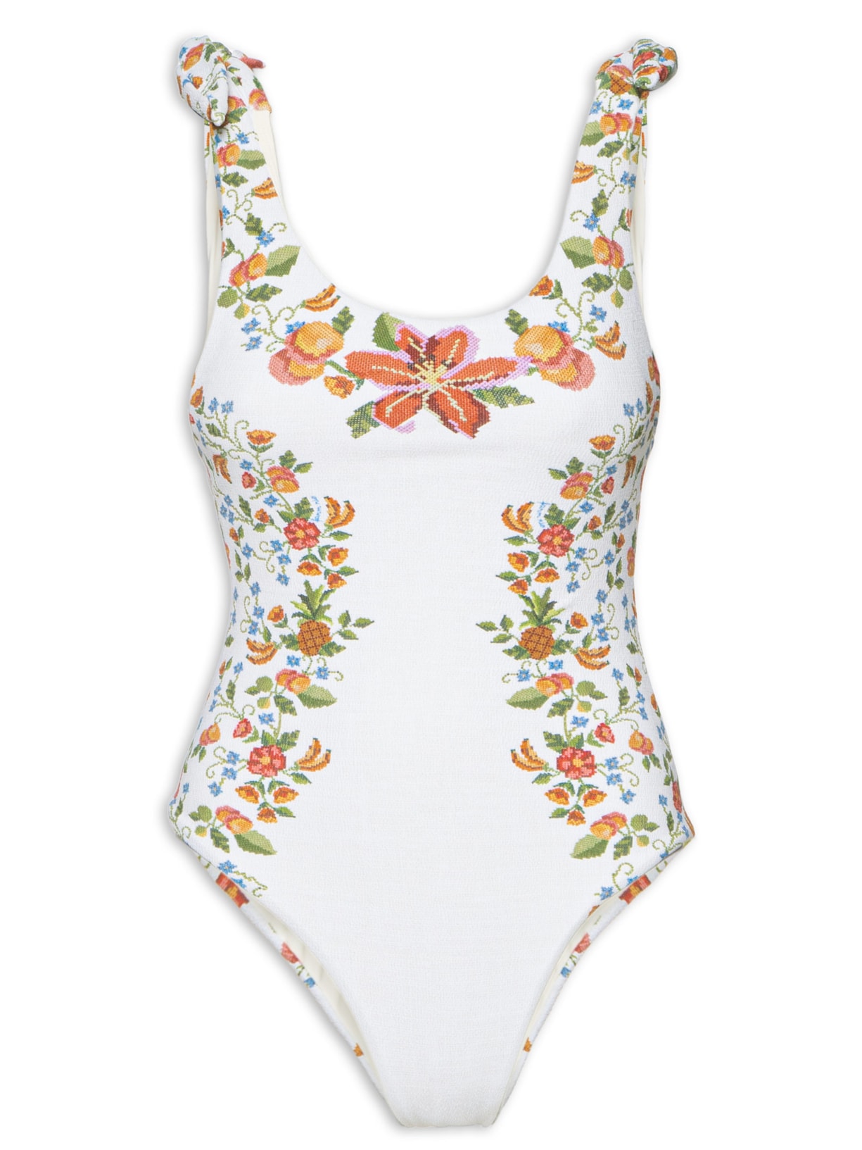 Maiô Localizado Vitamina De Banana - Branco