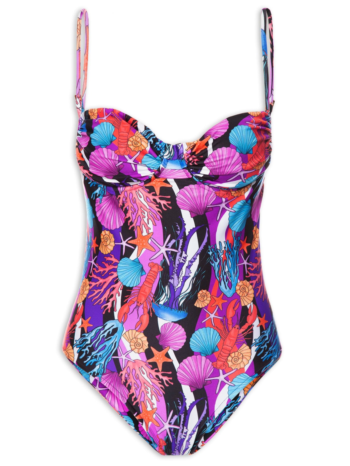 Maiô Madagascar Roxo Triya + Nv