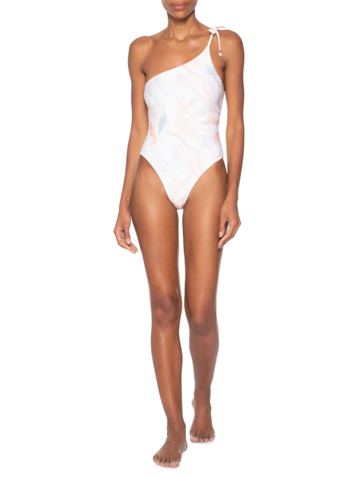 Maiô Maxi Pérola Rosa Farm Praia