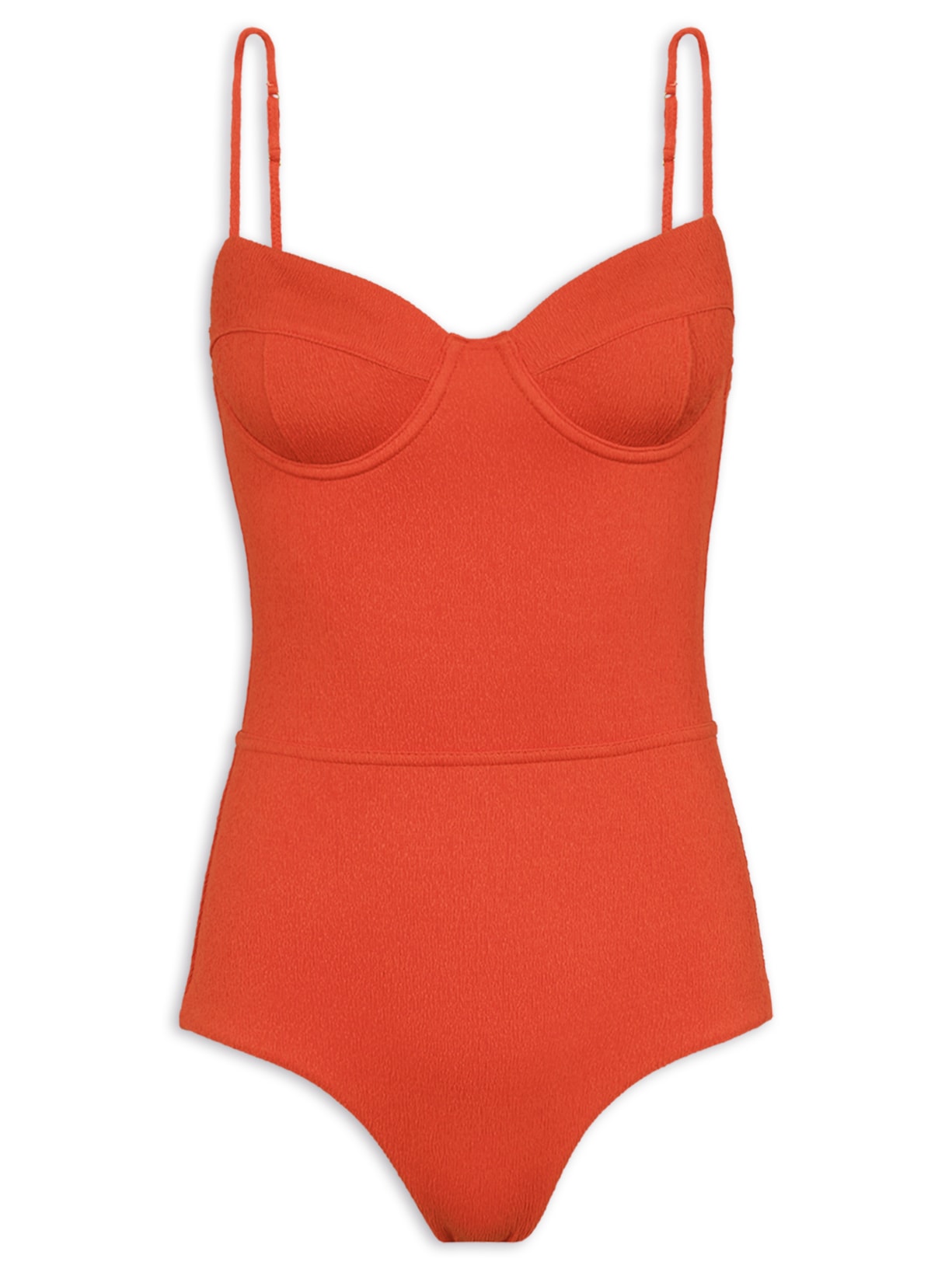 Maiô Maya Corsage Br - Vermelho