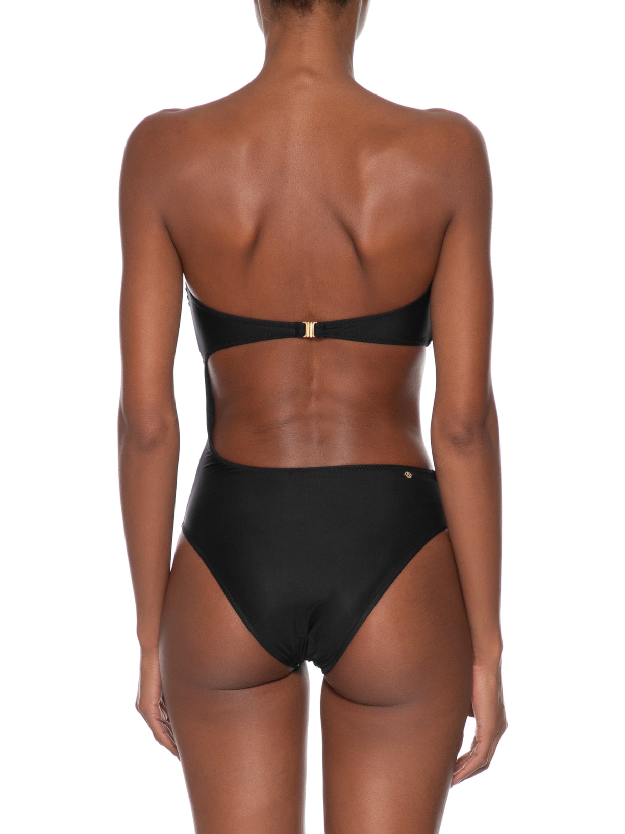 Maiô Metal Ouro Preto Animale Resort