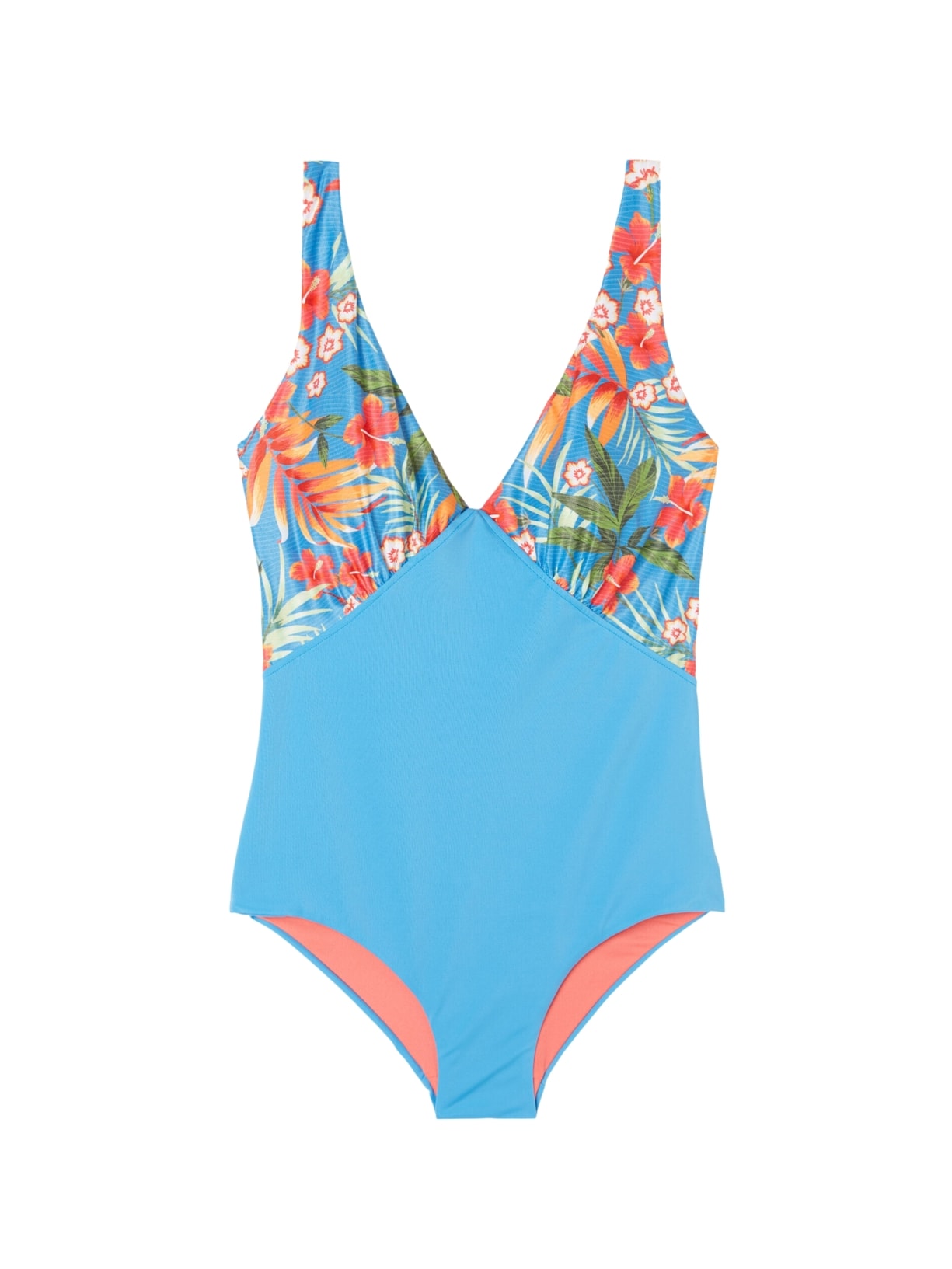 Maiô Modelador Com Bojo Maui Azul Calzedonia