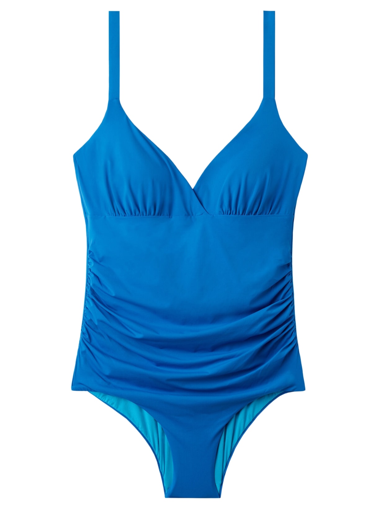 Maiô Modelador Com Copas Acolchoadas Indonésia - Azul