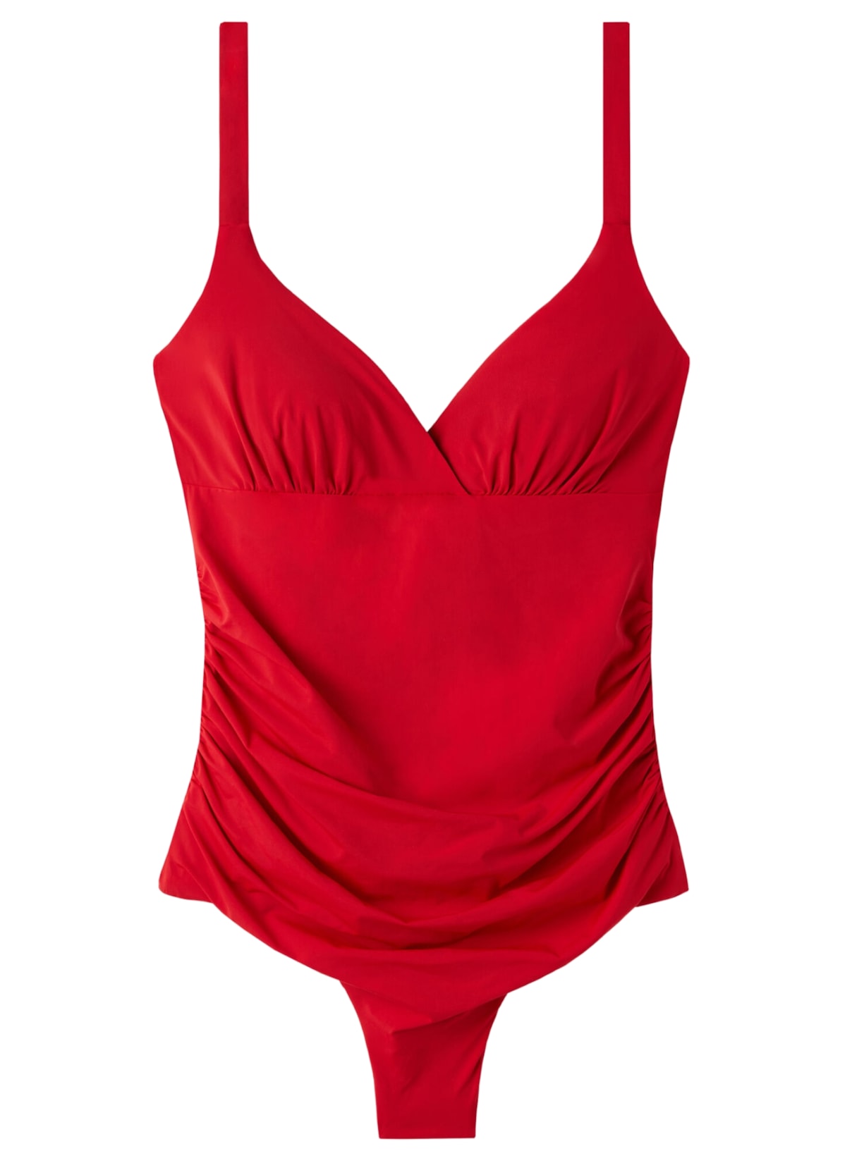 Maiô Modelador Com Copas Acolchoadas Indonésia - Vermelho