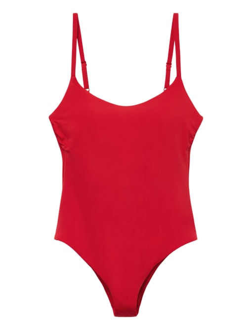 Maiô Modelador Indonésia - Vermelho