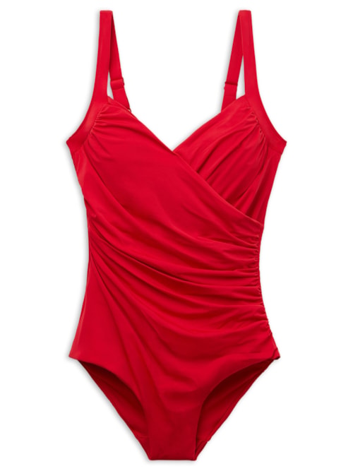 Maiô Modelador Indonésia - Vermelho