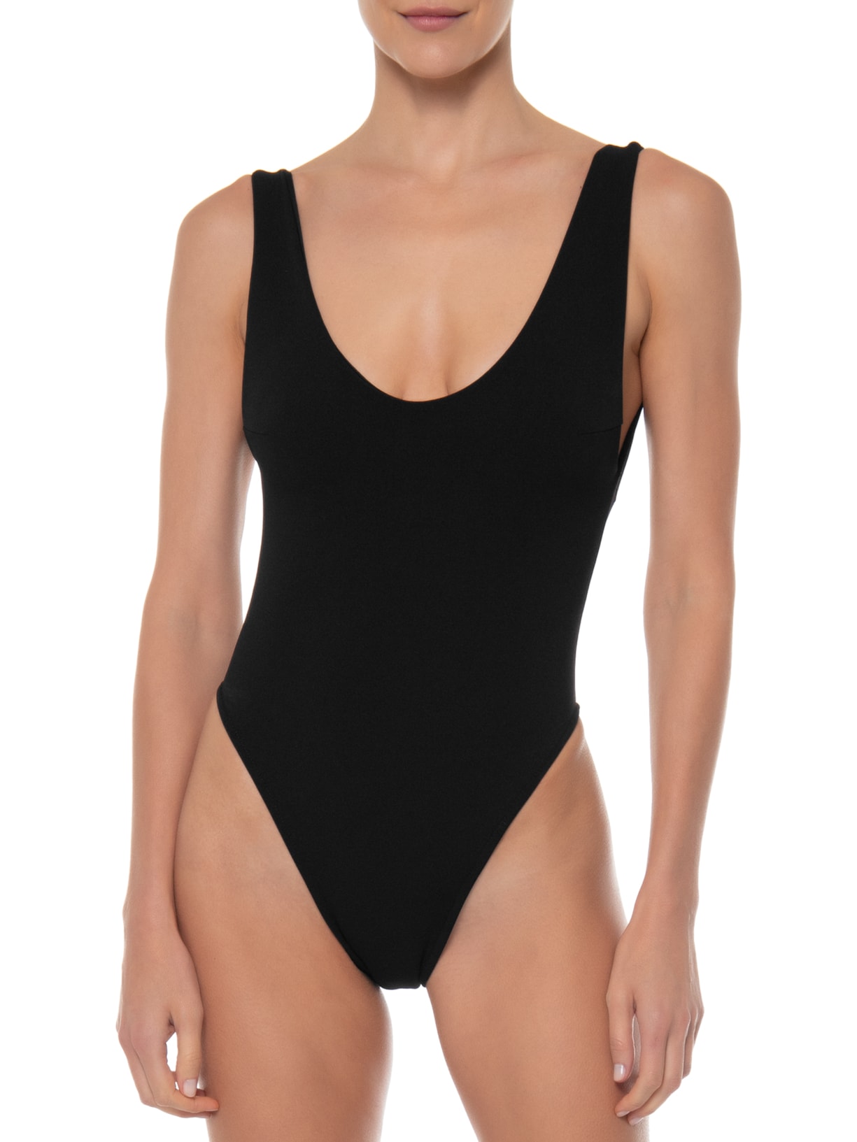 Maiô N16 Crepe Preto Magàri