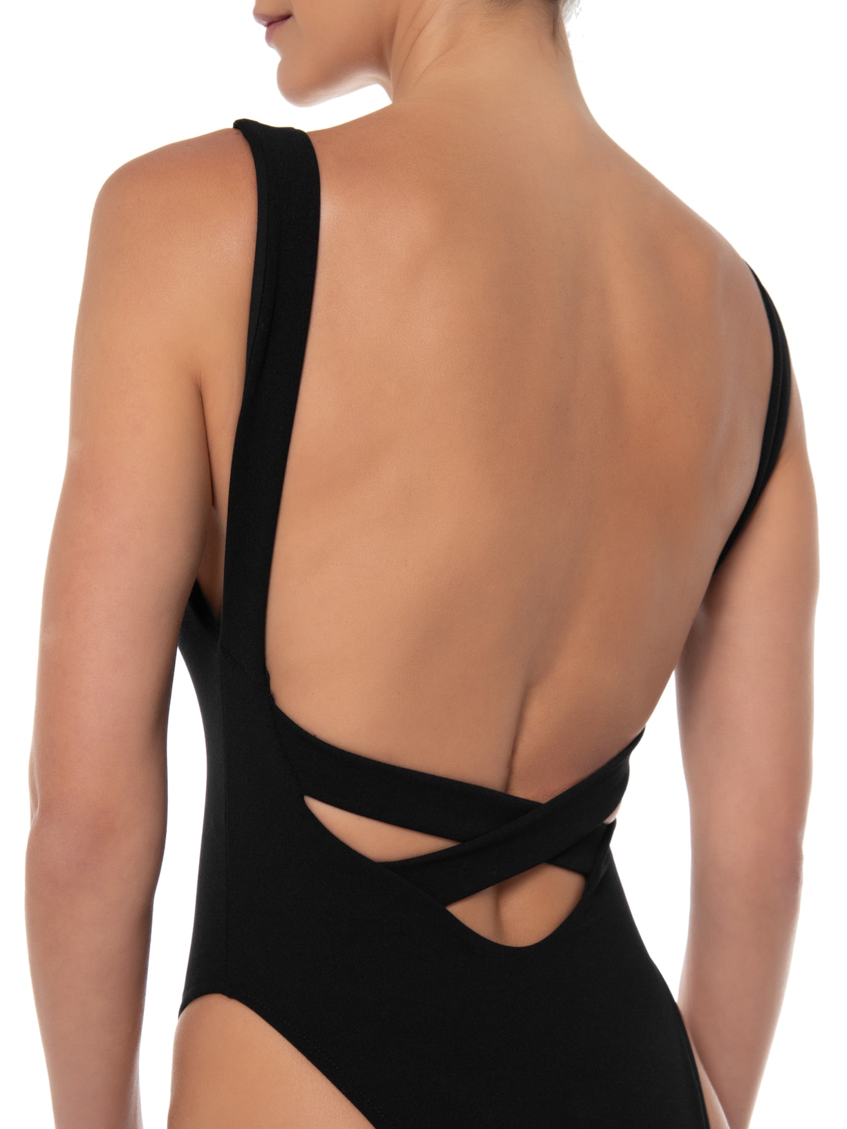 Maiô N16 Crepe Preto Magàri