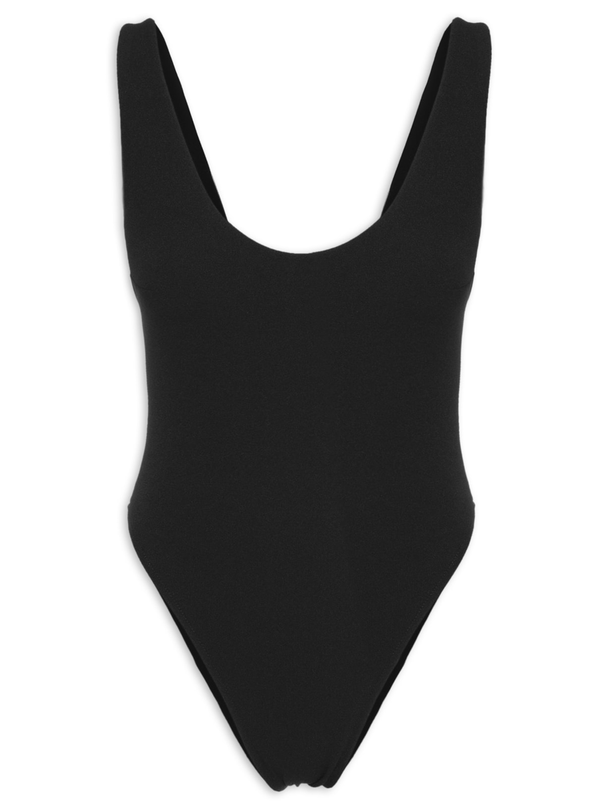Maiô N16 Crepe - Preto