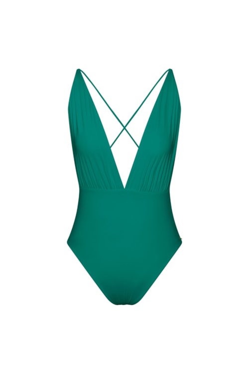 maiô nina verde