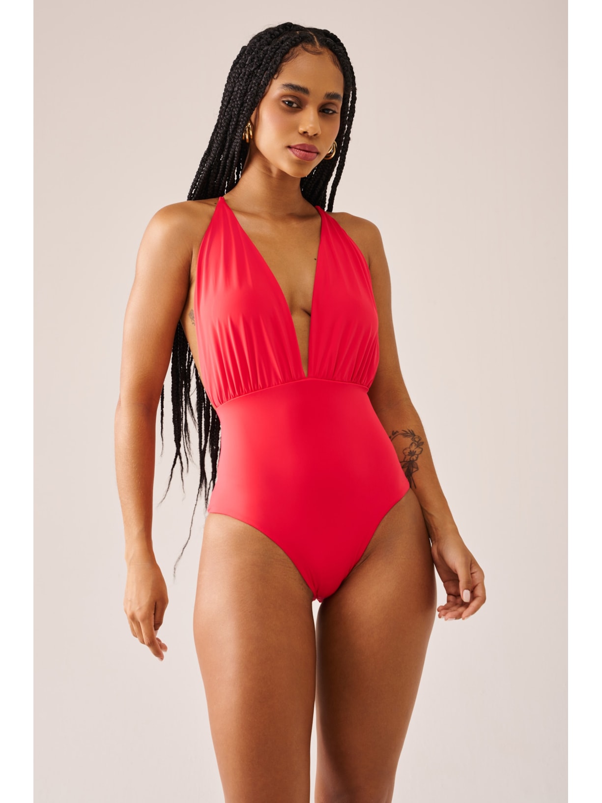 Maiô Nina Vermelho Suntime