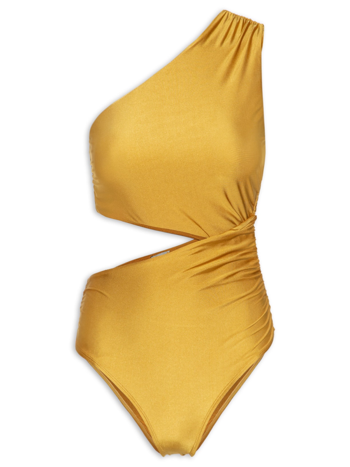 Maiô Ombro Recorte - Dourado