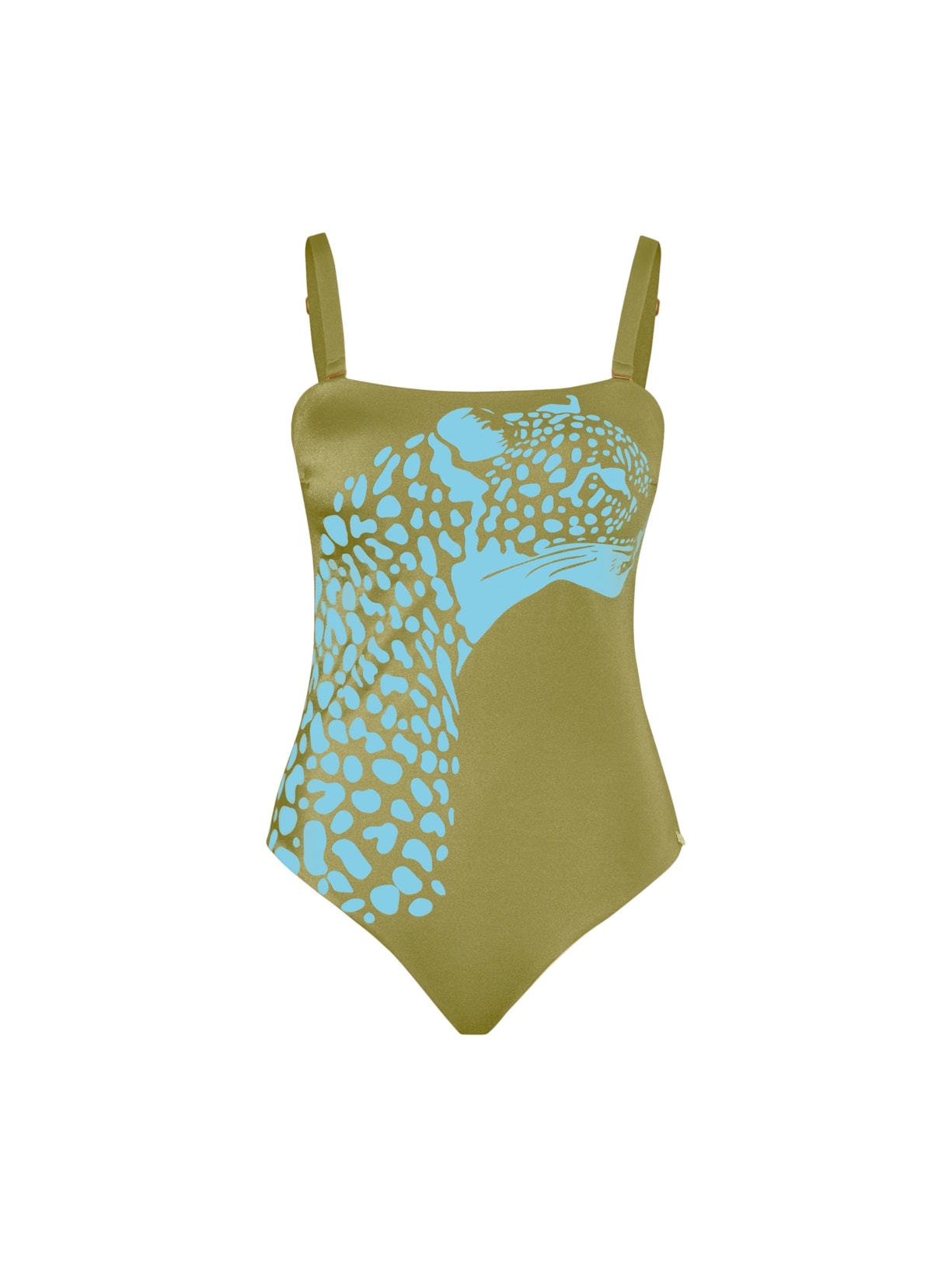 maiô onça pintada pistache