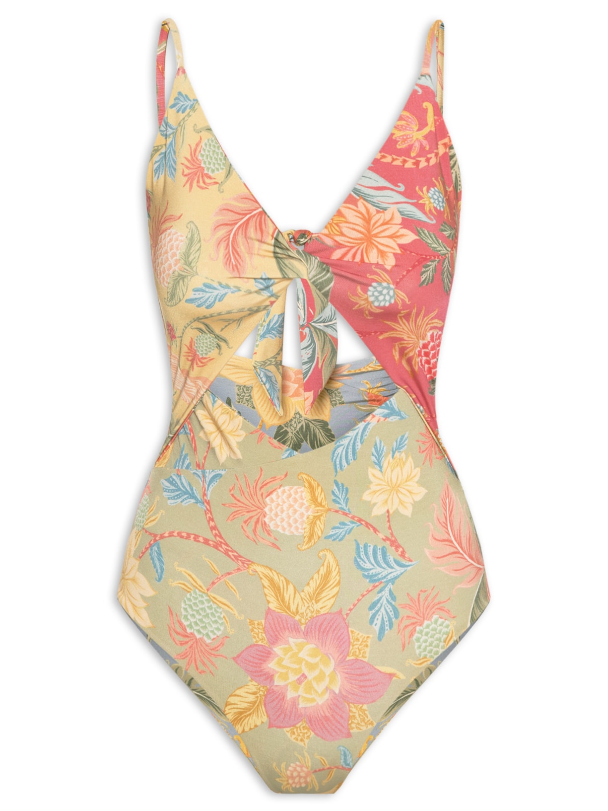 Maiô Patch Double Amalfi - Amarelo