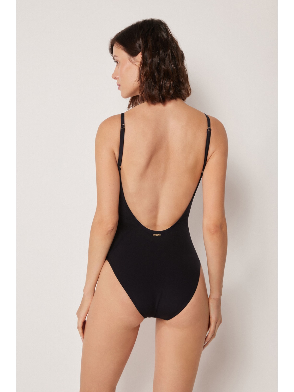 Maiô Premium Fit Preto Calzedonia