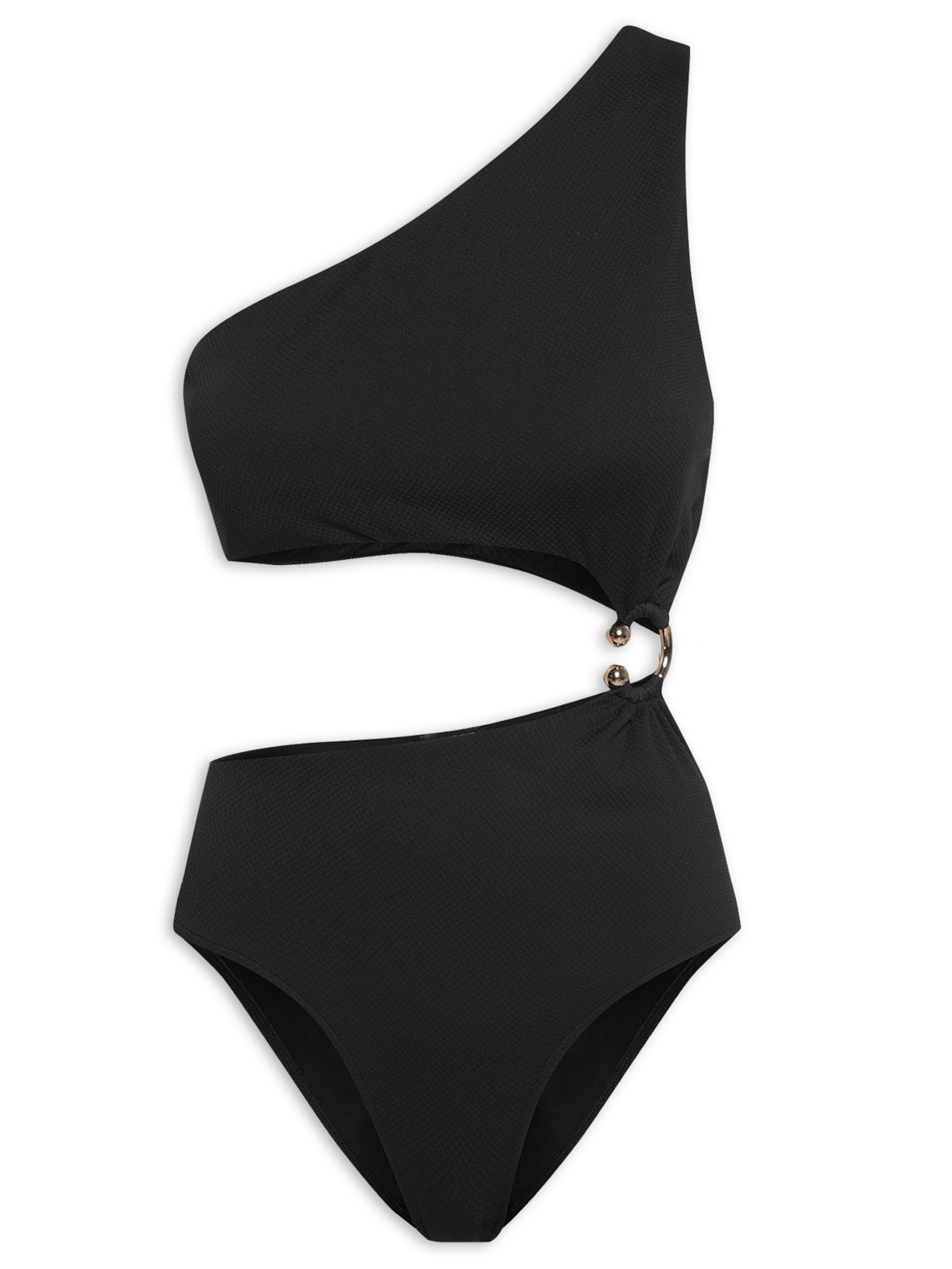 Maiô Recorte Detalhe - Preto