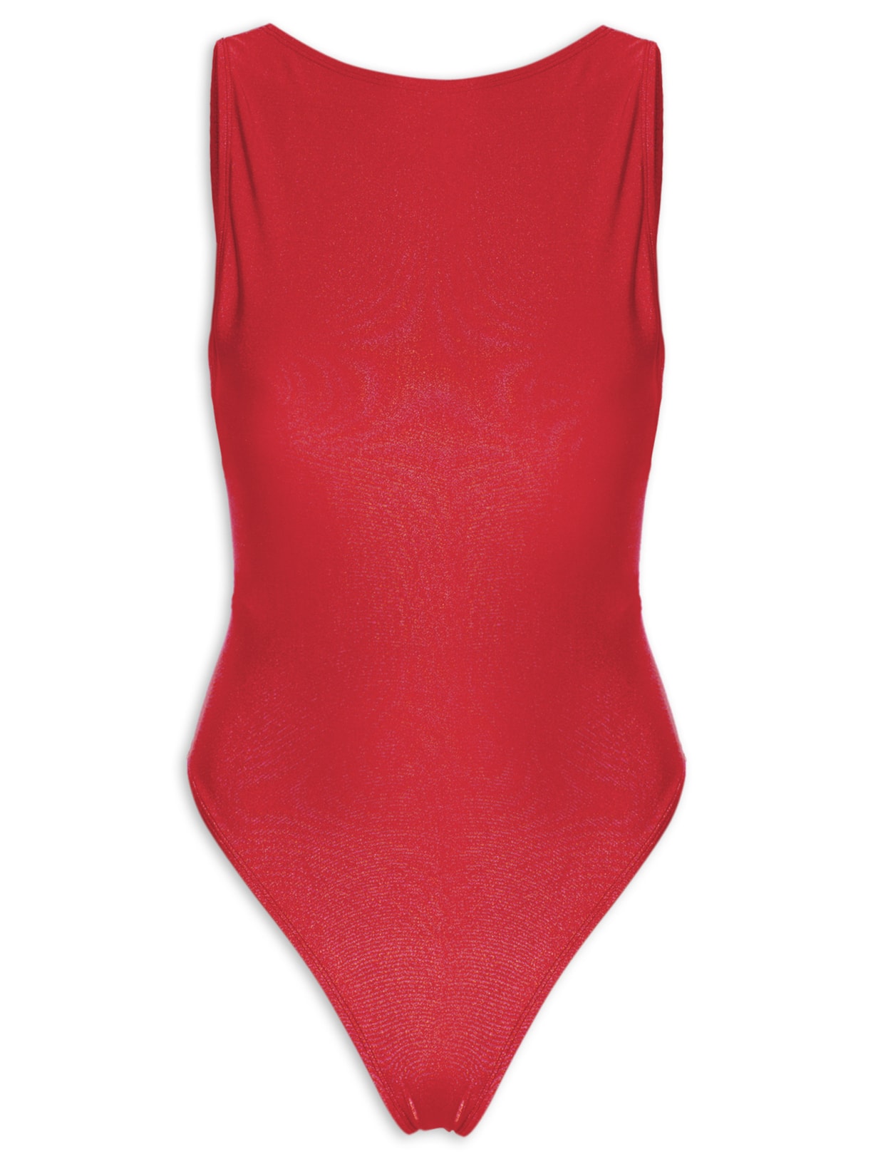 Maiô Regata Com Decote Costas - Vermelho