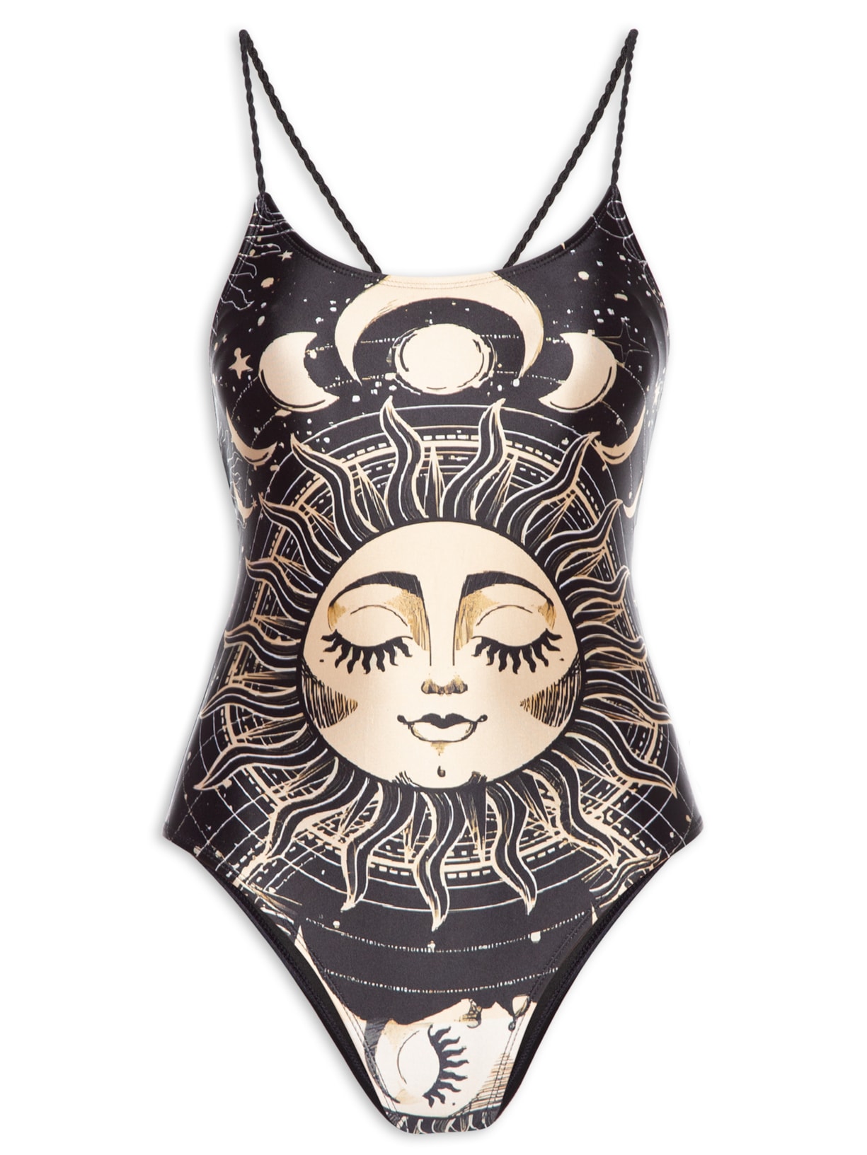 Maiô Regular Sol - Preto