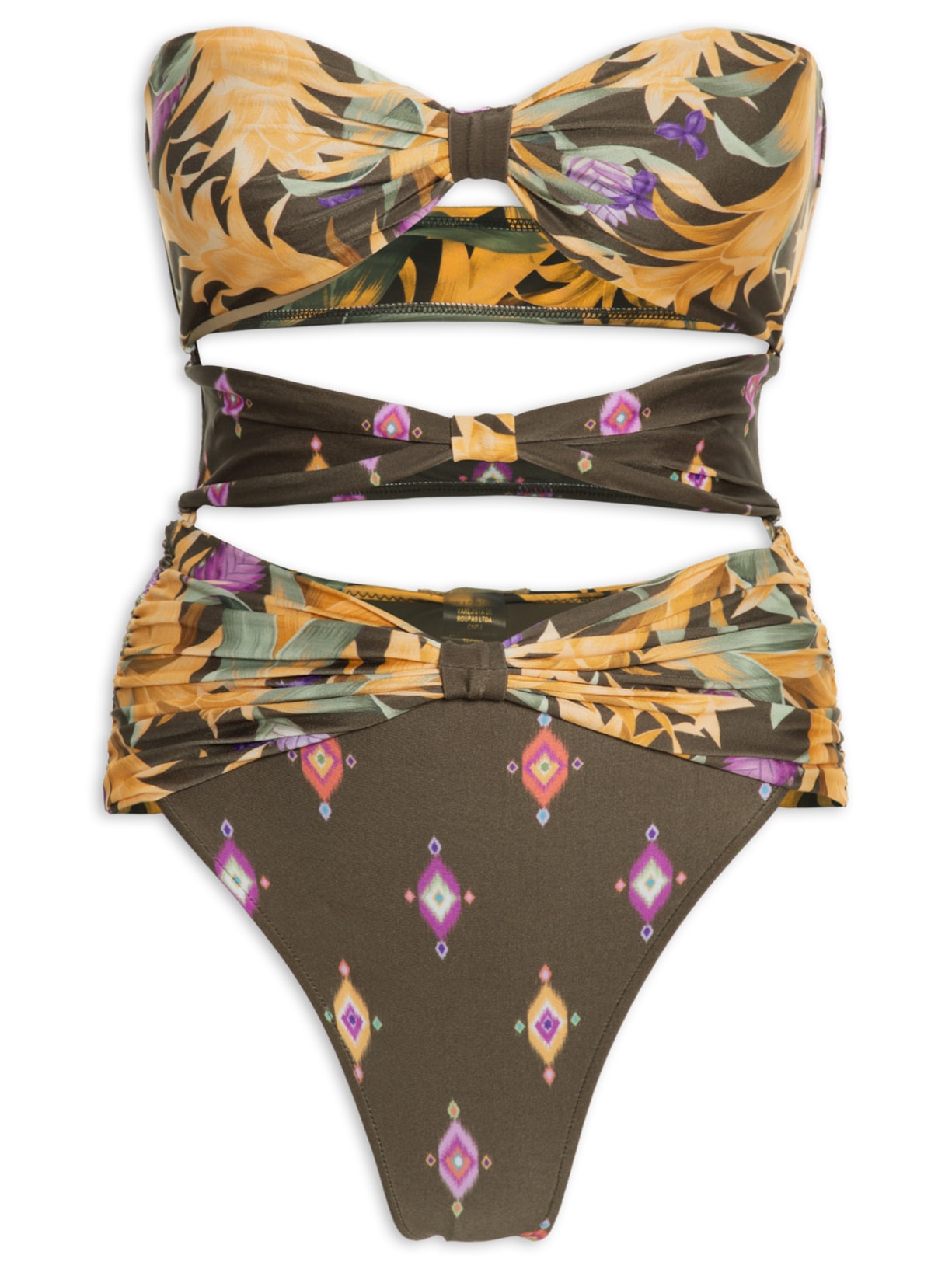 Maiô Sara New - Marrom