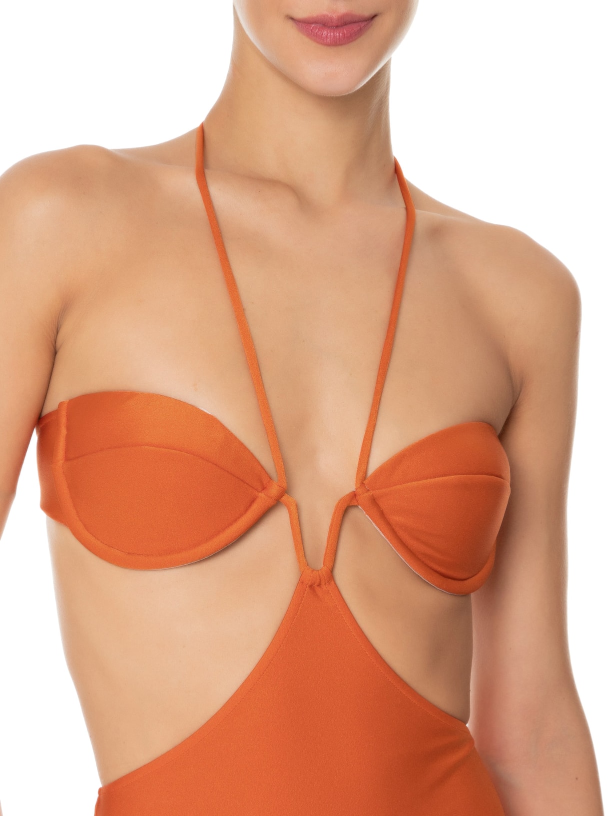 Maiô Seashell Laranja Adriana Degreas