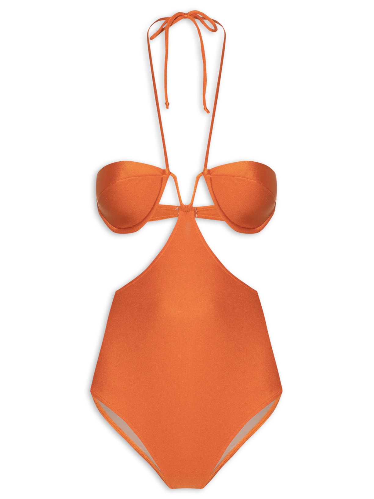 Maiô Seashell Laranja Adriana Degreas