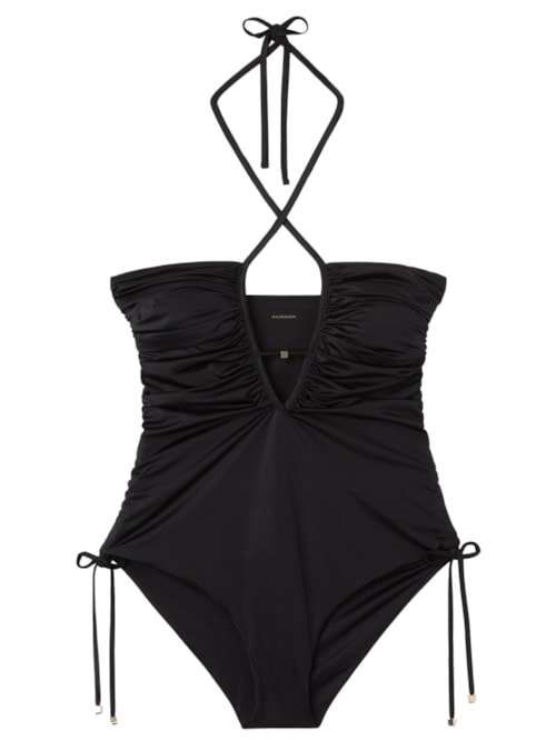 Maiô Shiny Satin - Preto