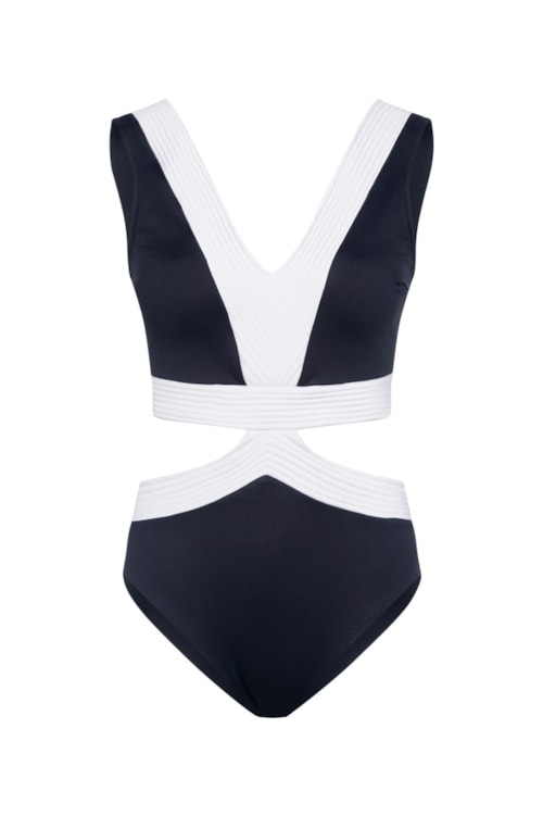 Maiô Silhueta Contour Preto
