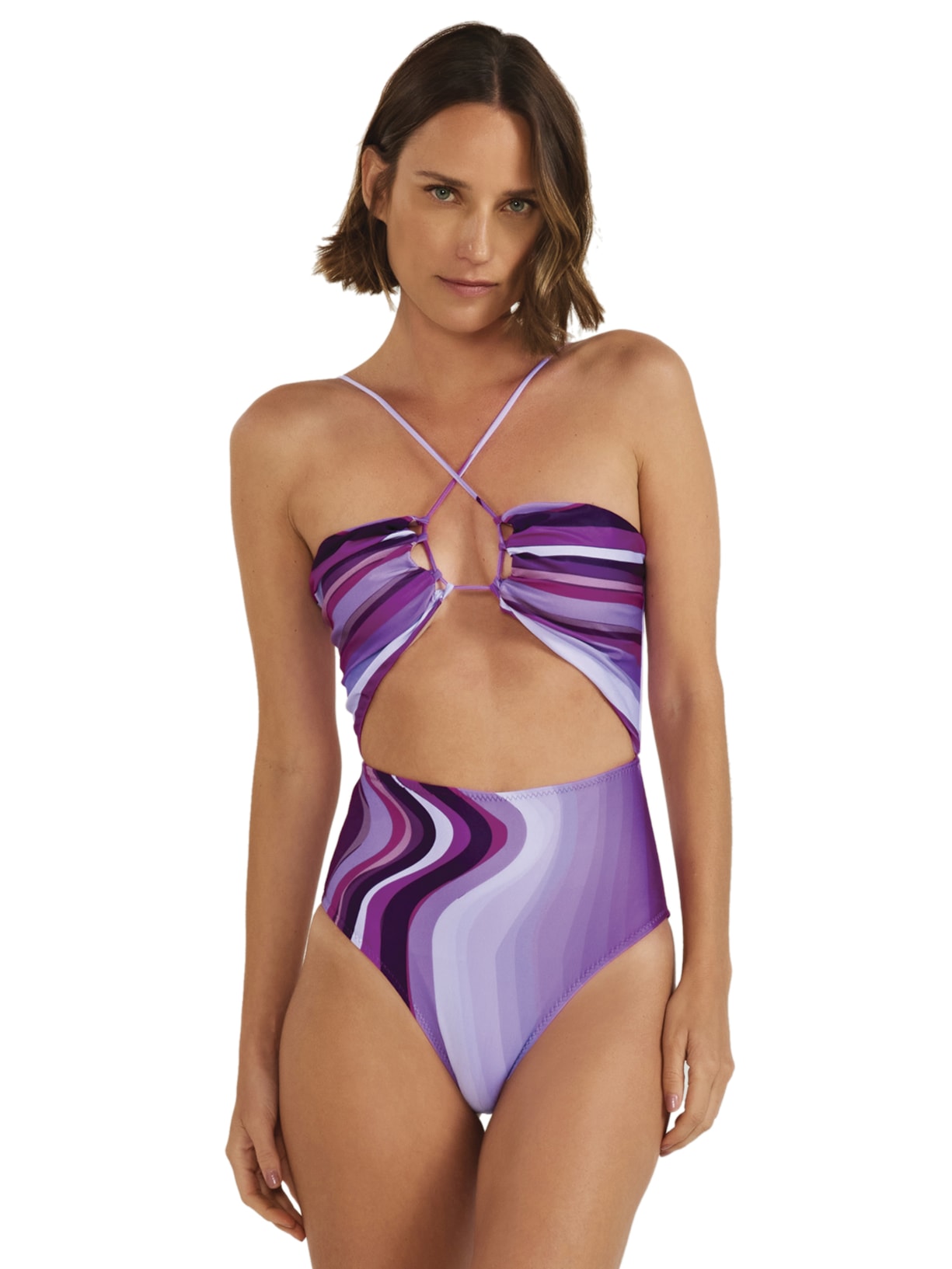 Maiô Silvia Lilás Triya