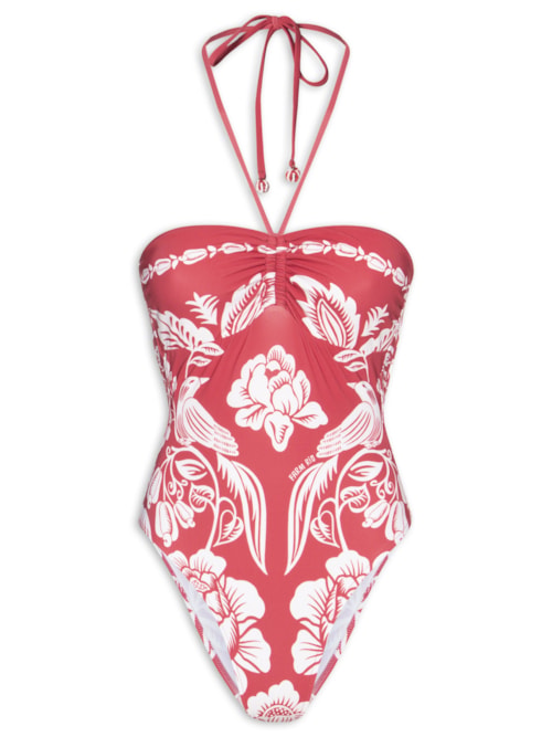 Maiô Sonho De Pássaro - Vermelho