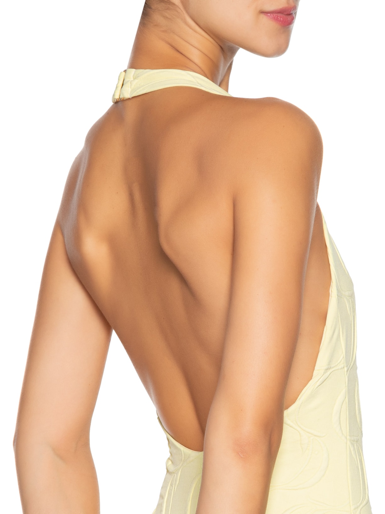 Maiô Textura Peixe Amarelo Farm Praia