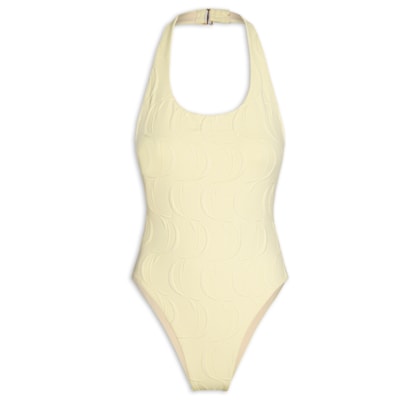 Maiô Textura Peixe - Amarelo