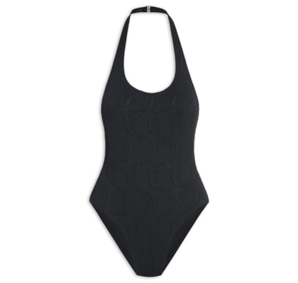 Maiô Textura Peixe - Preto