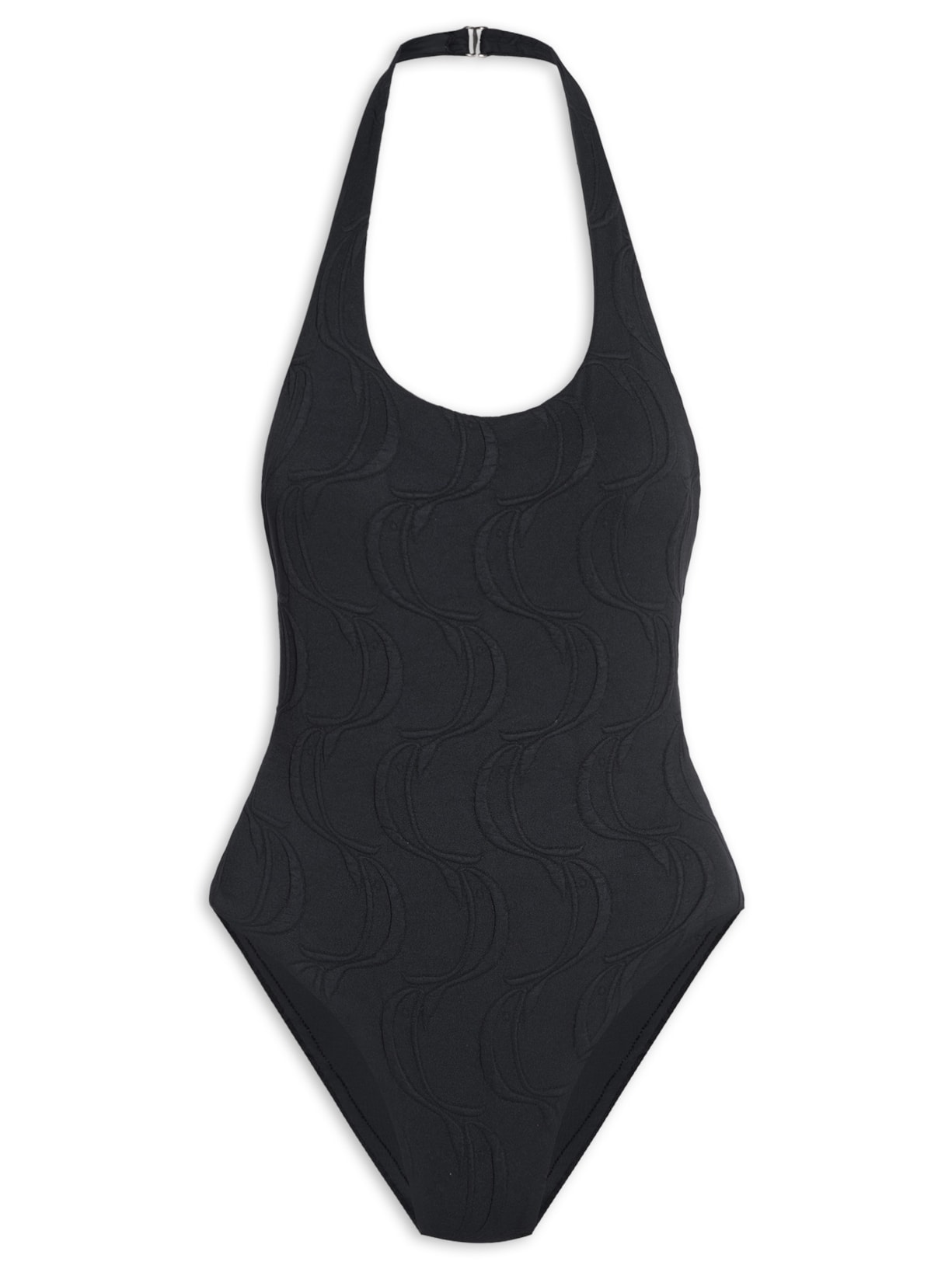 Maiô Textura Peixe - Preto