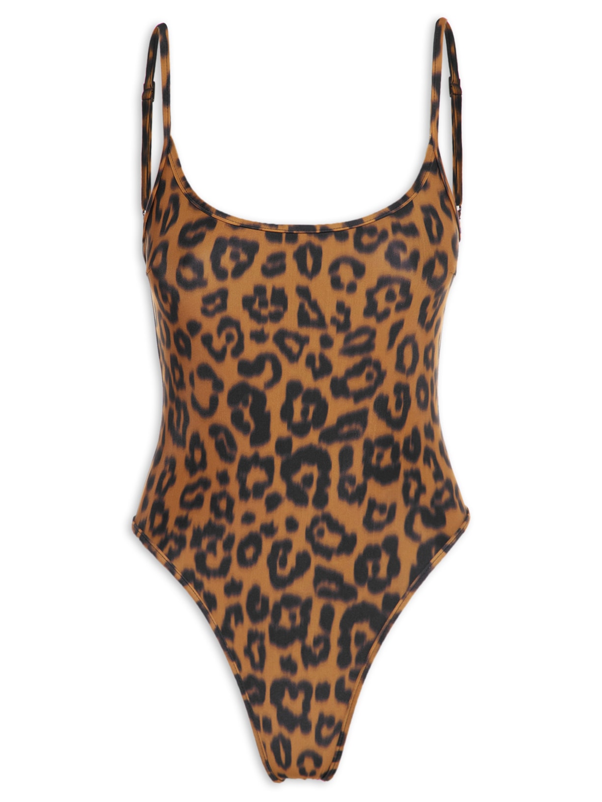 Maiô Thidu Viés Estampado Animal Print Haight