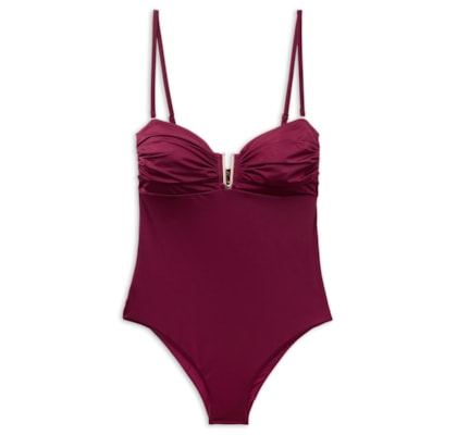 Maiô Timeless Diva - Bordô