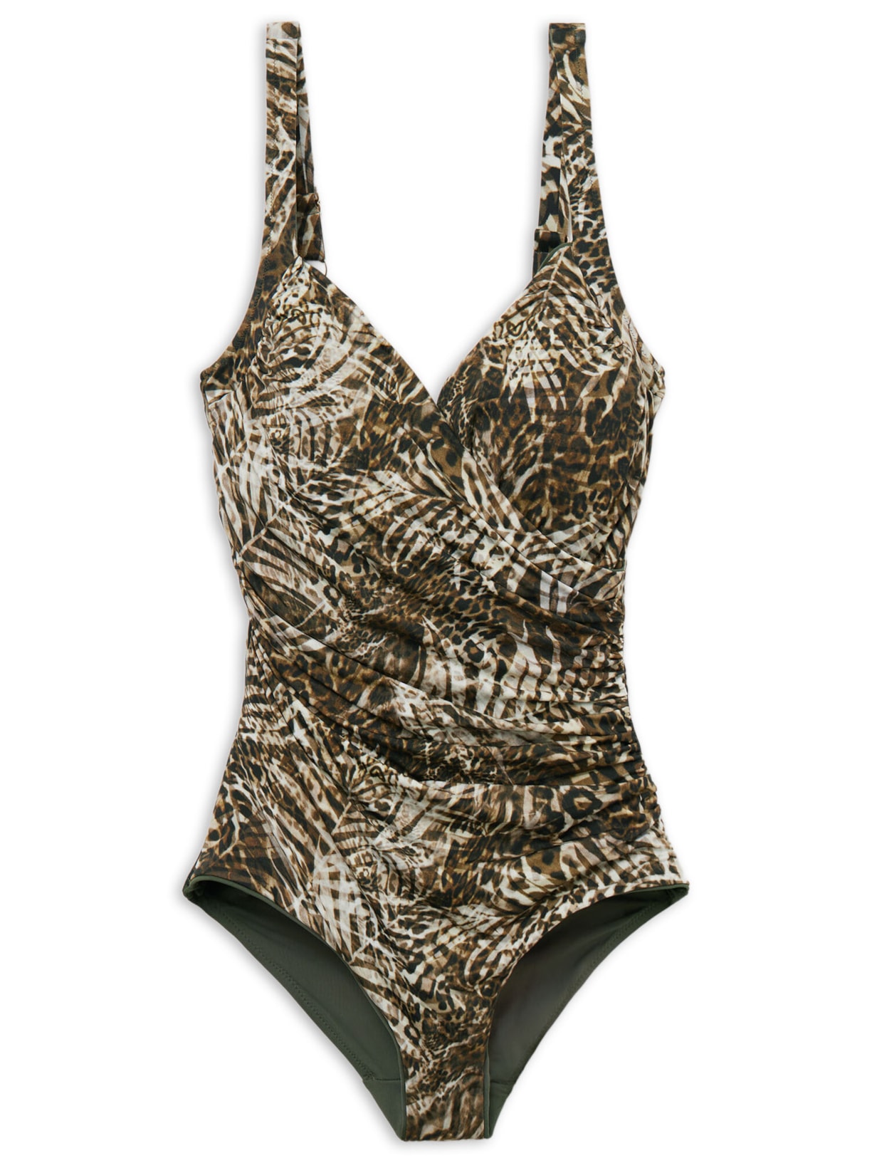 Maiô Tropical Animalier Verde Calzedonia