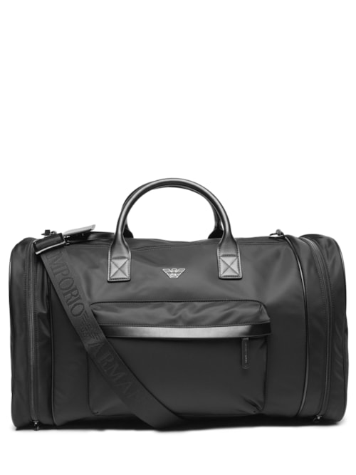 Mala de Viagem Masculina Nylon Duffle – Preto